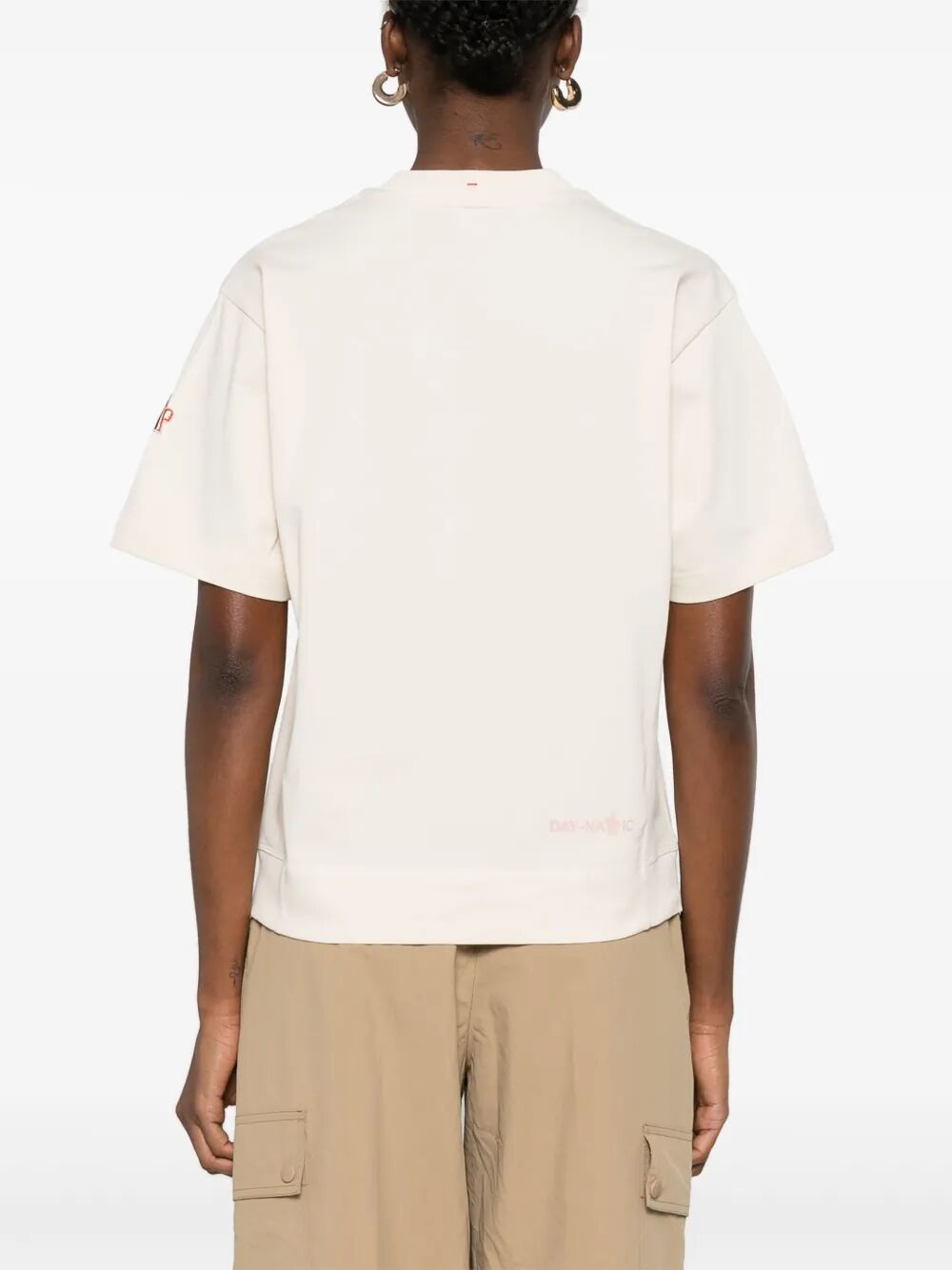 Moncler T-shirts - Nude & Neutrals | 548ff258d5e35a1f09e313e877c479fd8fe7b19b