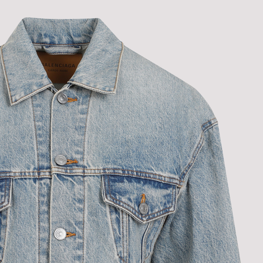 Balenciaga Jackets - Blue | 81112eb3f34bca14bb99453887c05415c249166e