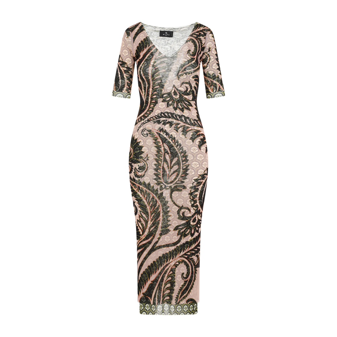 Etro Midi dresses - Pink & Purple | 8bb26ddef7062a2633b8aa4d5b26558a7b79ae7a