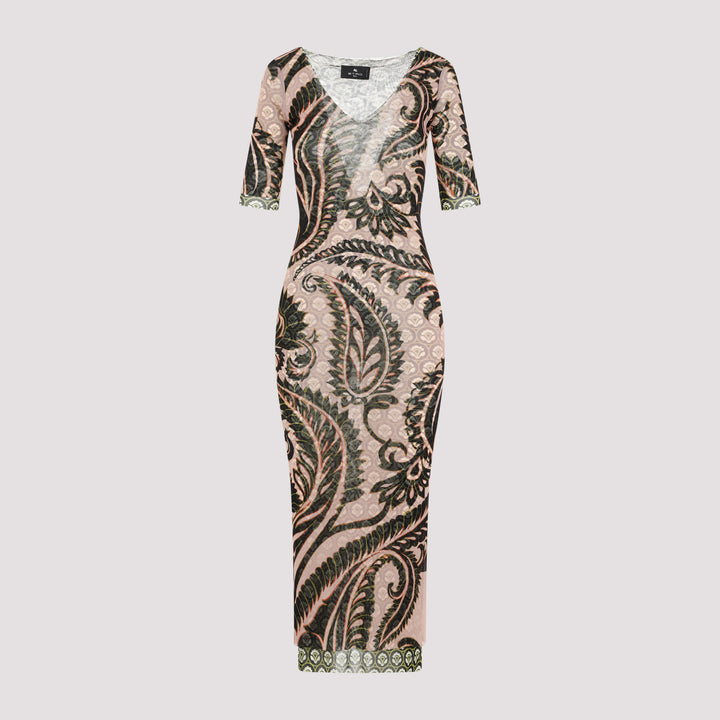 Etro Midi dresses - Pink & Purple | 7dfce06e6866ac3019bf72d06e2563979b3fda69