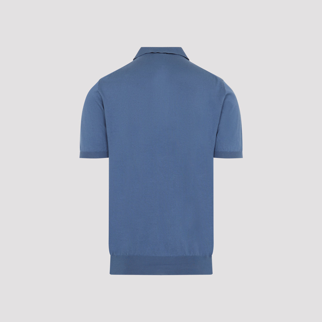 Kiton Polo - Blue | 7771801d57a56be5677ac6ff05f6a54a56b71ddd