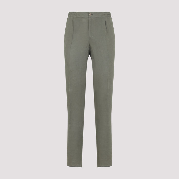 Kiton Regular & straight leg - Green | 5b41fe9d2339faeba4ec1396d4503c7750f3adae