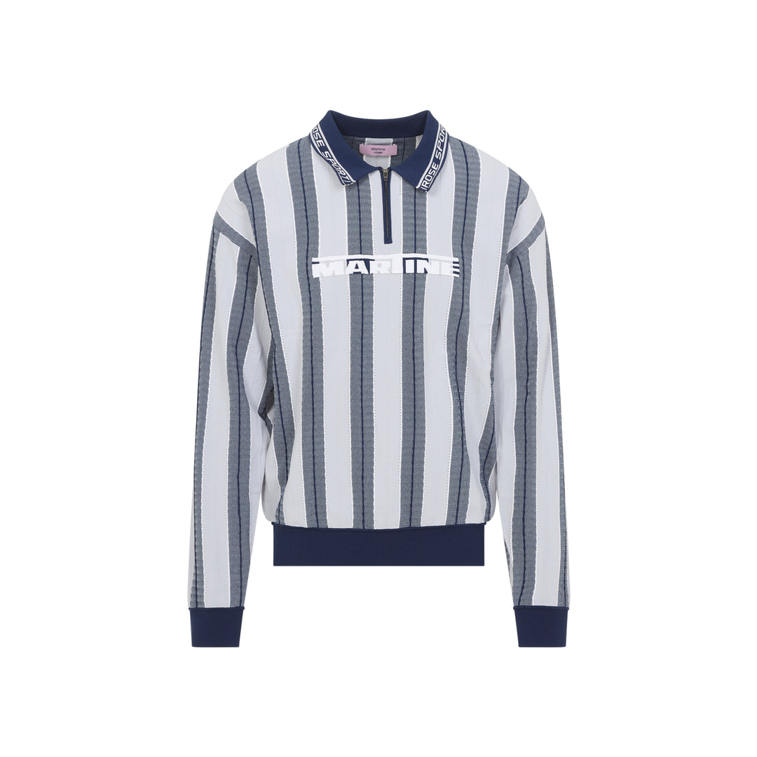 Martine Rose Polo - Blue | 96223154eae9c79eee5098d91f66e497147a3790