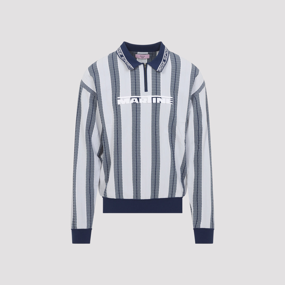 Martine Rose Polo - Blue | 7839bf2f46cbbf7f10e0232445ddde95ff3a6ac9