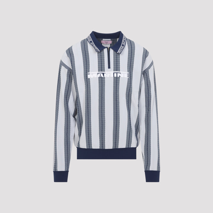 Martine Rose Polo - Blue | 7839bf2f46cbbf7f10e0232445ddde95ff3a6ac9