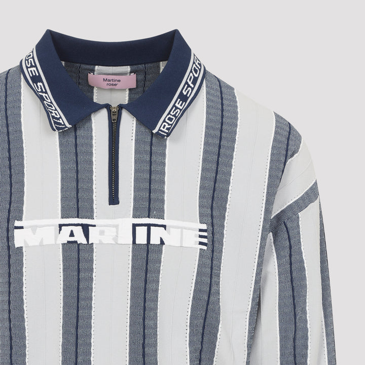 Martine Rose Polo - Blue | 34377d63060e6f6e4e24501cec3810ed3bd27df2