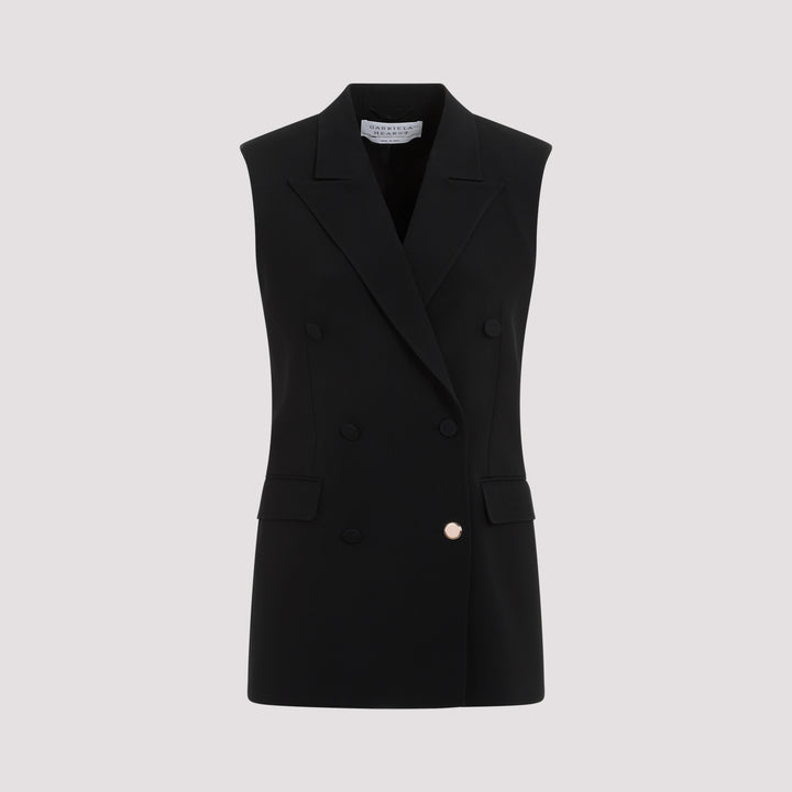 Gabriela Hearst Gilet - Black | 28cea1a3aba925ab354293eadd81100789be86a7