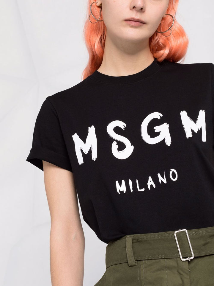 Msgm T-shirts - Black | 161dde32234a800c433c07e76cb7e5b387a4c414