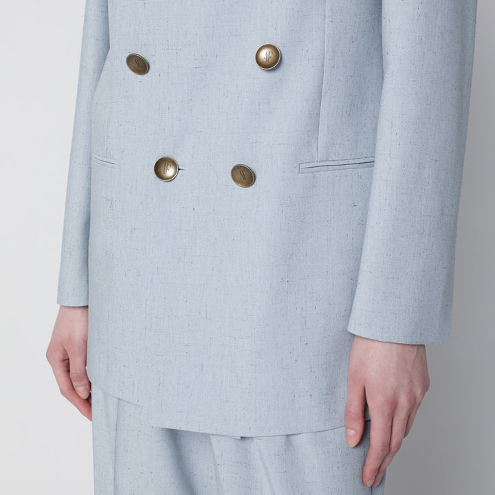 Alberta Ferretti Coats & Jackets - Light Blue | f4f7ff1ffbdb4b113adaf143f41b4bc8e701efdd