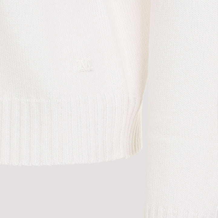 Max Mara Pullover - White | 630c3bef70bdeafc7c54273219b10b4e3eaa578a