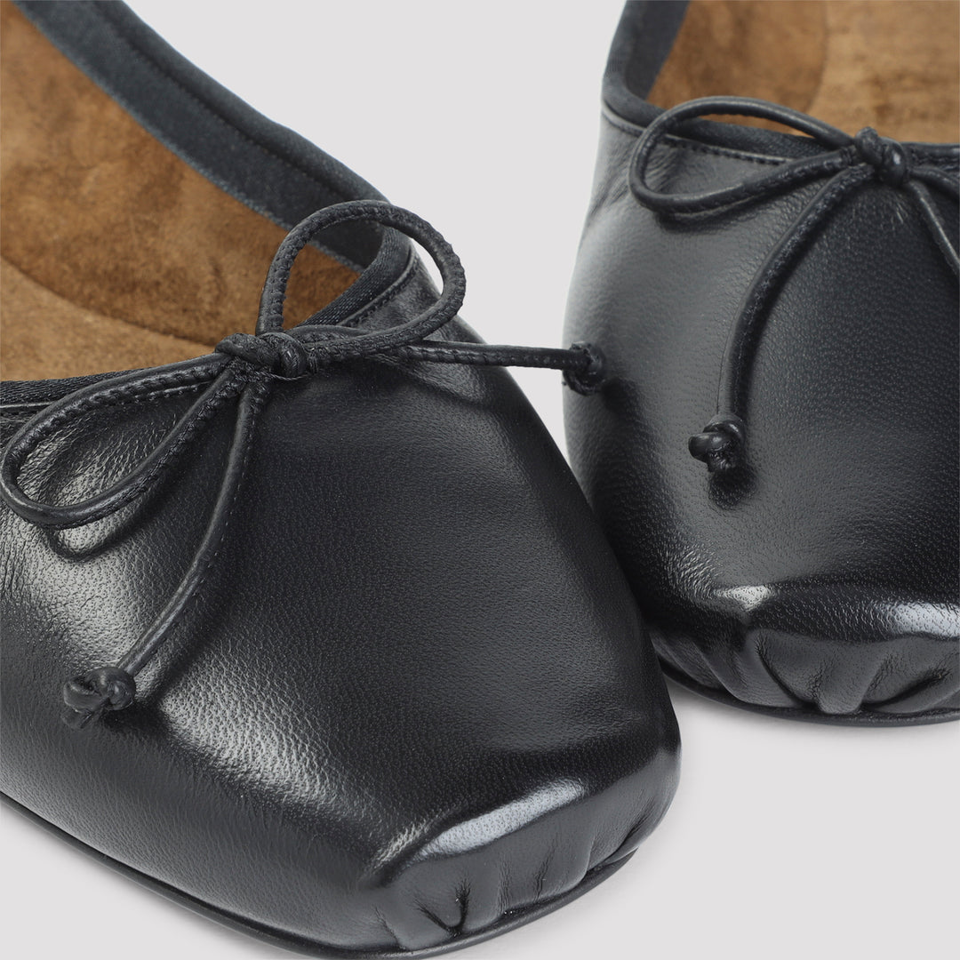 Khaite Ballerinas - Black | 6d08256d56ebed80342ee5f35228ca6b3927ce69