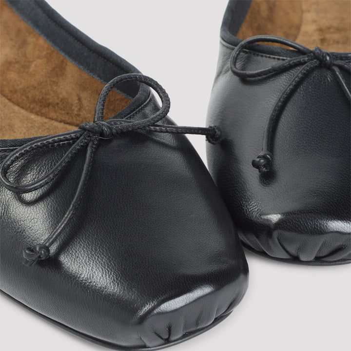 Khaite Ballerinas - Black | 6d08256d56ebed80342ee5f35228ca6b3927ce69