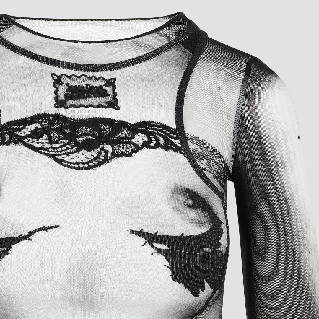 Jean Paul Gaultier Tops - Black | d6c856d3e12e2a7df447dec64900036f351939c8