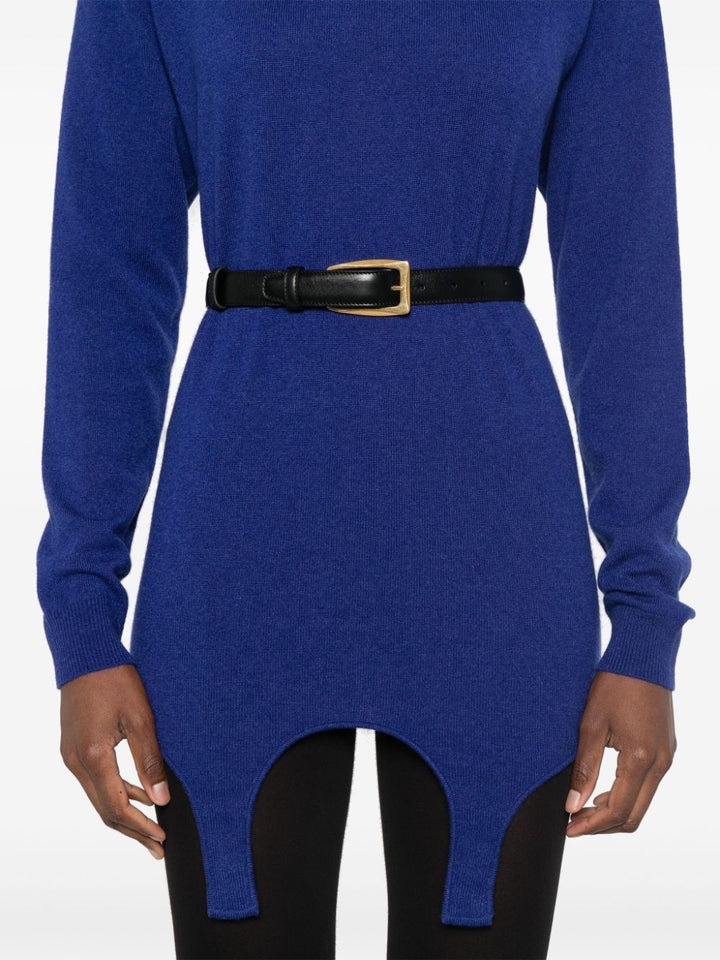 Saint Laurent Paris Turtle neck - Blue | 72c2108ea44dea9265186510bf2cd35c05125ba9