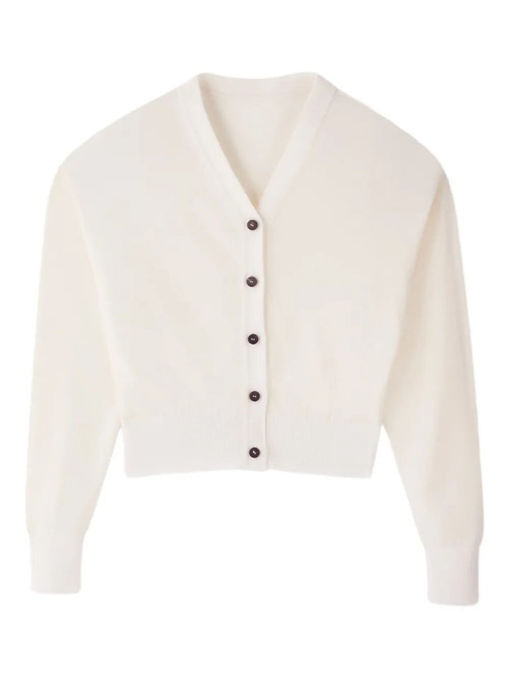 Jacquemus Cardigan - White | 04a07182dba911259895758b1a26ffb3890bb35d