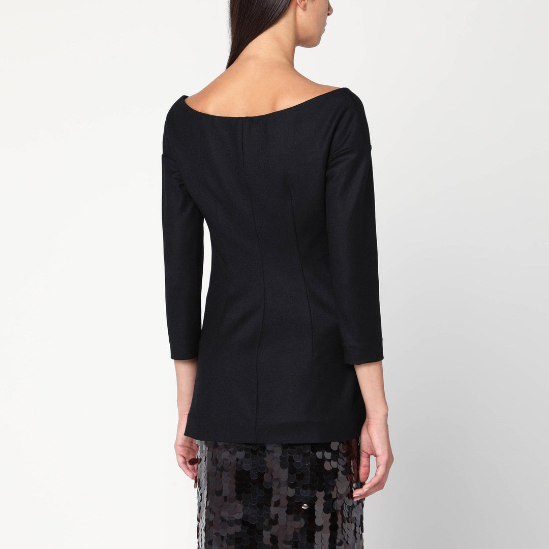Alberta Ferretti Coats & Jackets - Black | 4a35989a1568c326ed8bd670b0b848258d02d10d