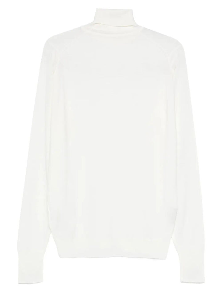 John Smedley Turtle neck - White | 32534b939076b6cbc4e70e671ee78fe8ff7d2dab