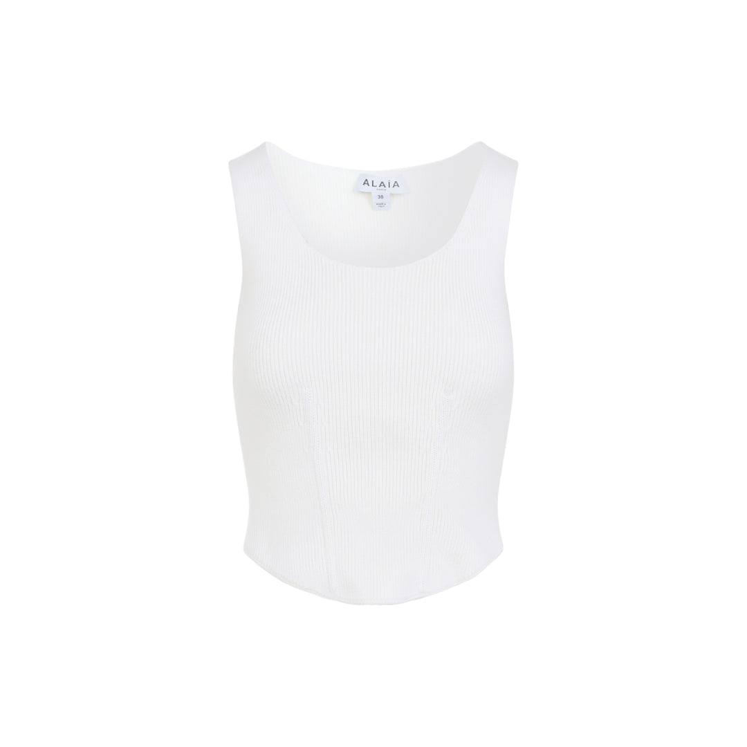 AlaÏA Tops - White | 77c52a79398a401897e06a618fc7ef8b5015f751