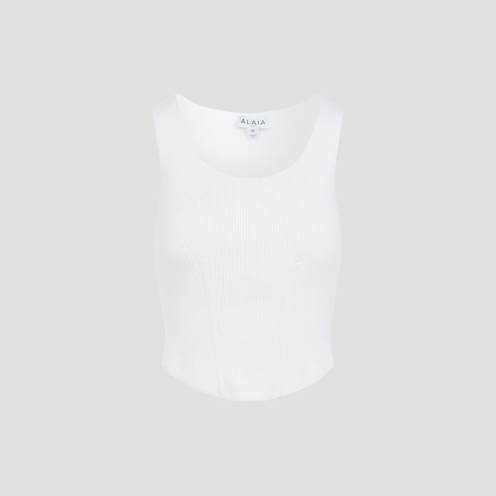 AlaÏA Tops - White | 15fa145e1d3c09912c771b9b9e2a8c965f6cad5b