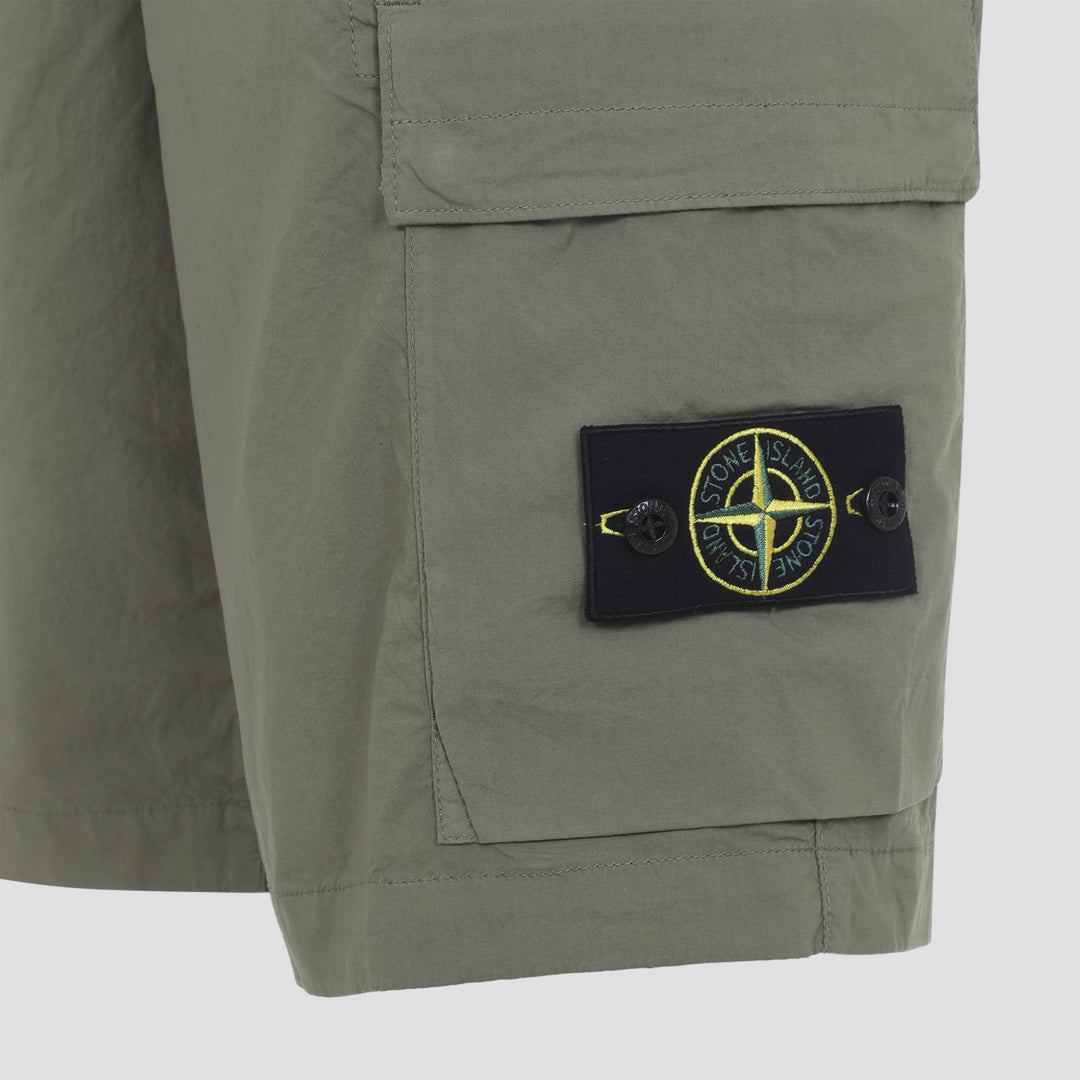 Stone Island Shorts - Green | 0585ddd89e5c0e27f5f98170e63574fc3a95a813