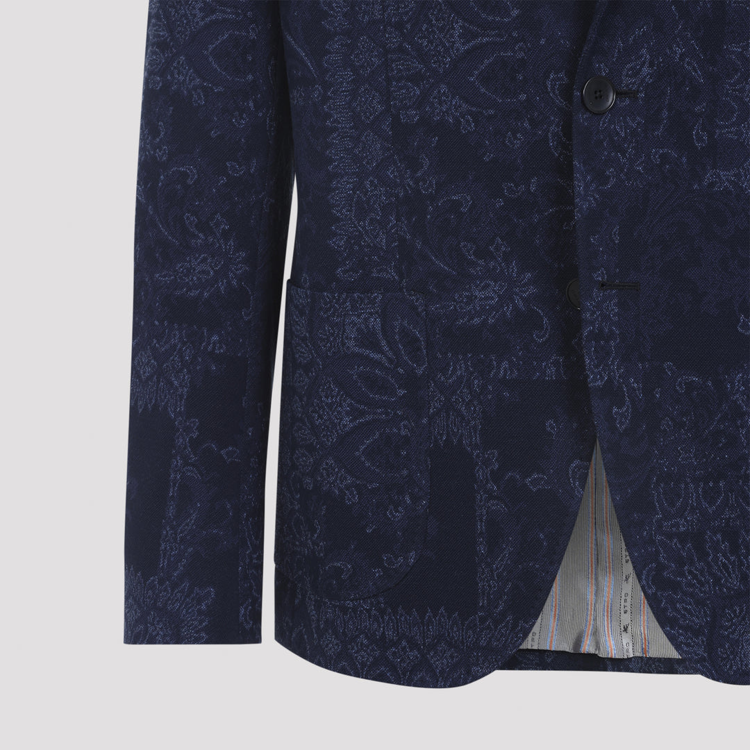 Etro Jackets - Blue | e7564dd48d8b6b23443b8731e73e00f33682495a