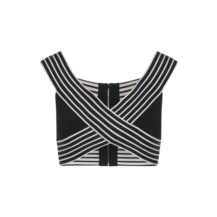 Elisabetta Franchi Tops - Black | a9565b64dd8fc525b7da31b9899726608f3ec3de