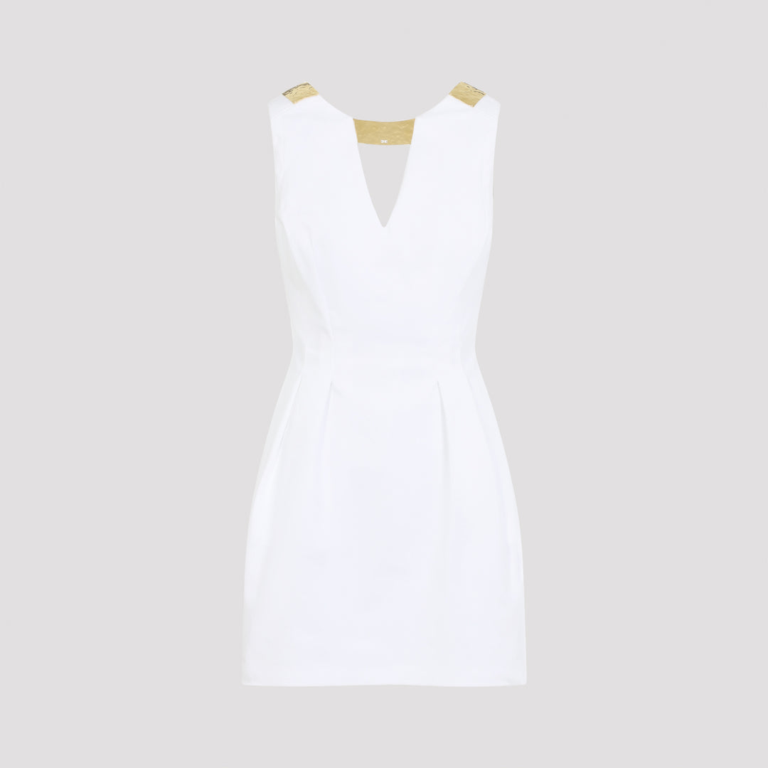 Elisabetta Franchi Mini dresses - White | 420432557fb11892a00b93dc785735b5911cf105
