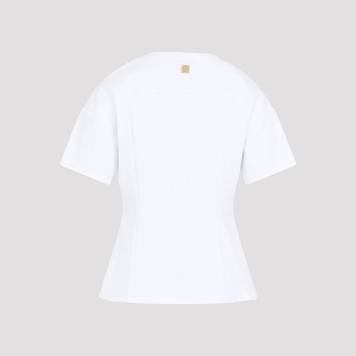 Elisabetta Franchi T-shirts - White | a264dfabb3cddc8af67b288ba01dec205a784476