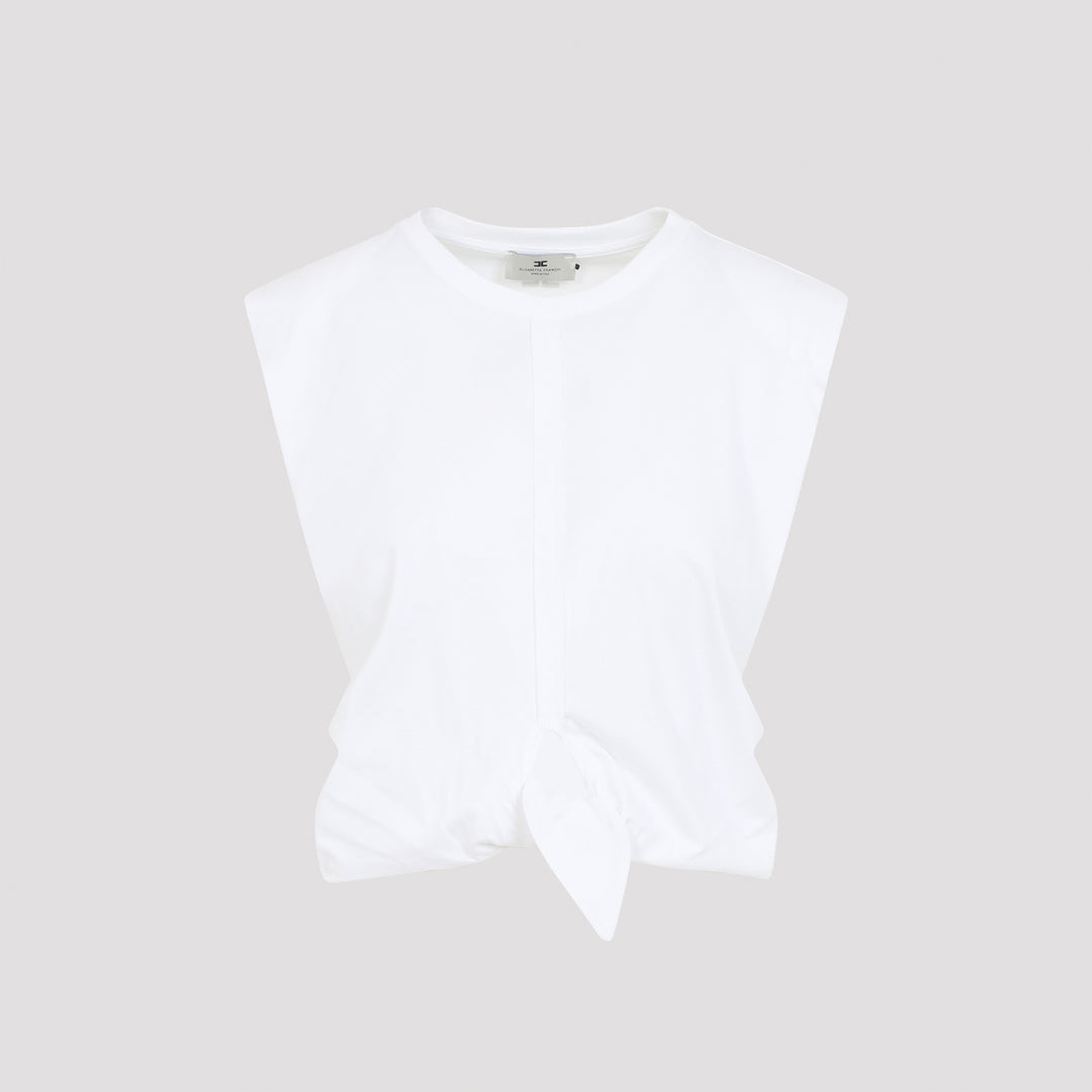 Elisabetta Franchi T-shirts - White | 3bfcf2a7cf34a187a4106f87f03465b8115c7d2e