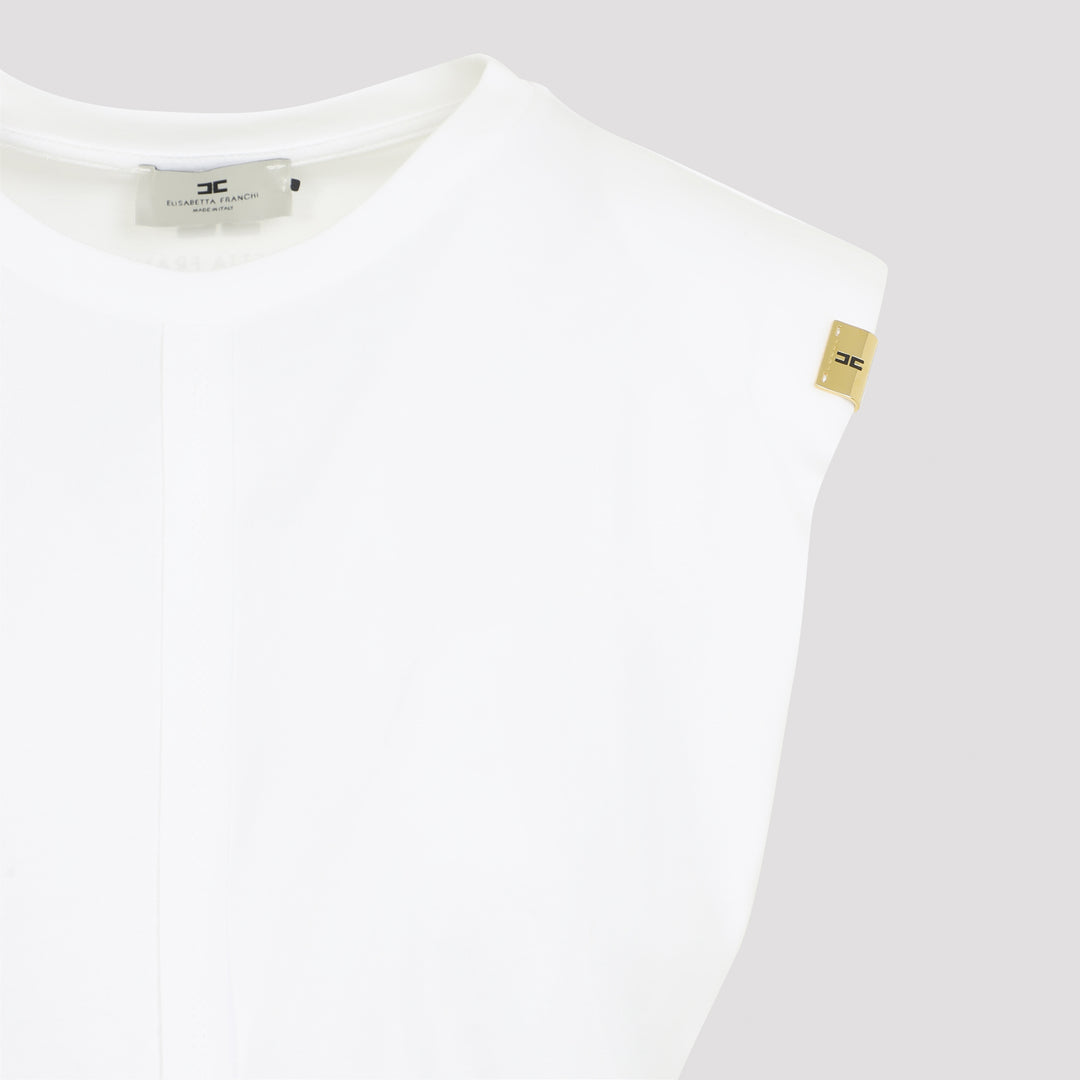 Elisabetta Franchi T-shirts - White | f51c9a6b185a5711f9ce5a258a5fddc8f63d1c42