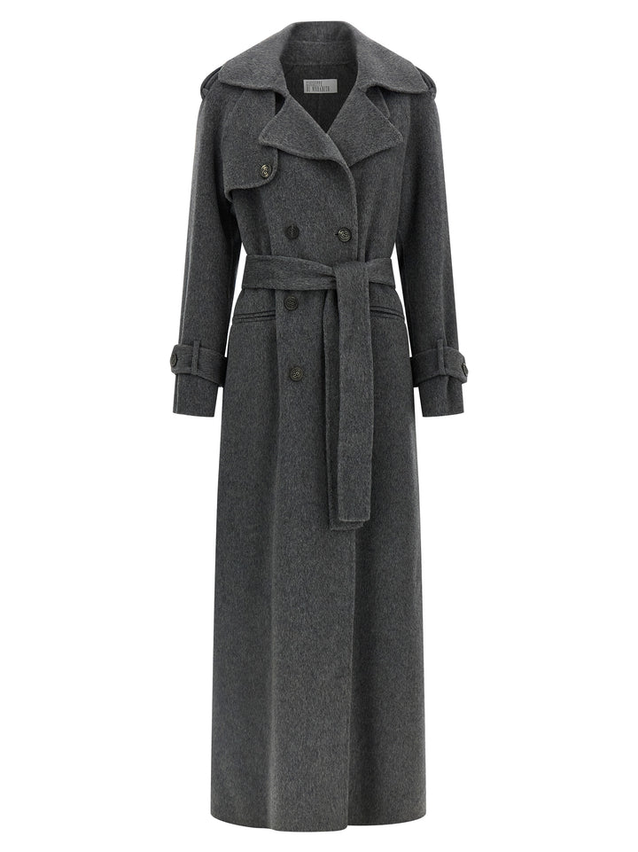 Giuseppe Di Morabito Long Coat Coats and Trench Coats - Gray | 85dff10b0f899fabbdc93bb831ef10bbe23149e1