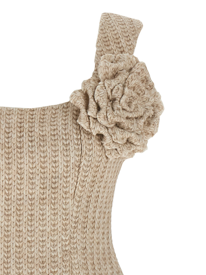 Giuseppe Di Morabito Tricot Dress Dresses - Beige | 67fd611d812cc7a319eb56a12ac05afabb2b0db6