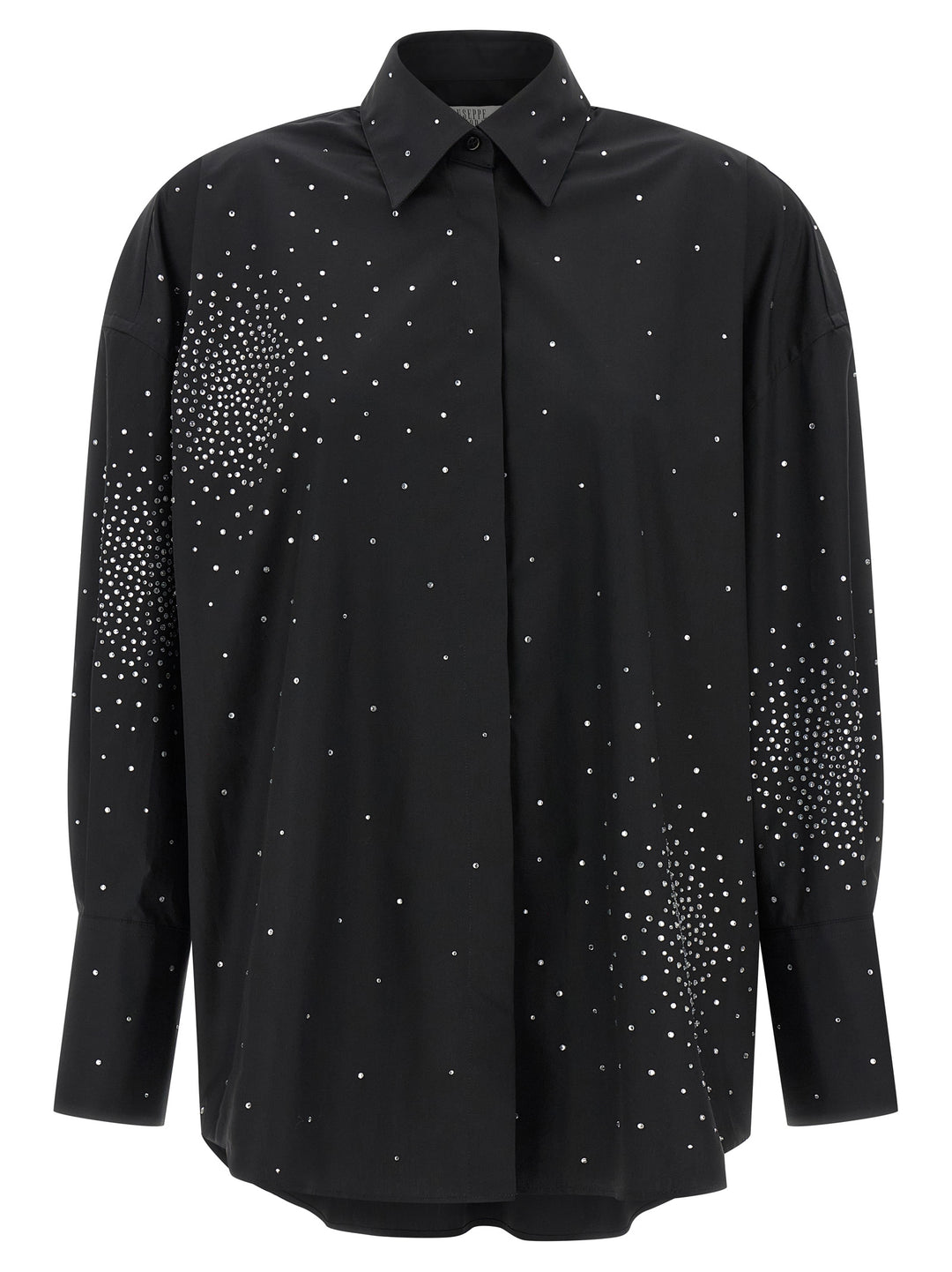Giuseppe Di Morabito Rhinestone Shirt Shirt and Blouse - Black | 2dd10fff2603283994bbc465b3773a81a928f516