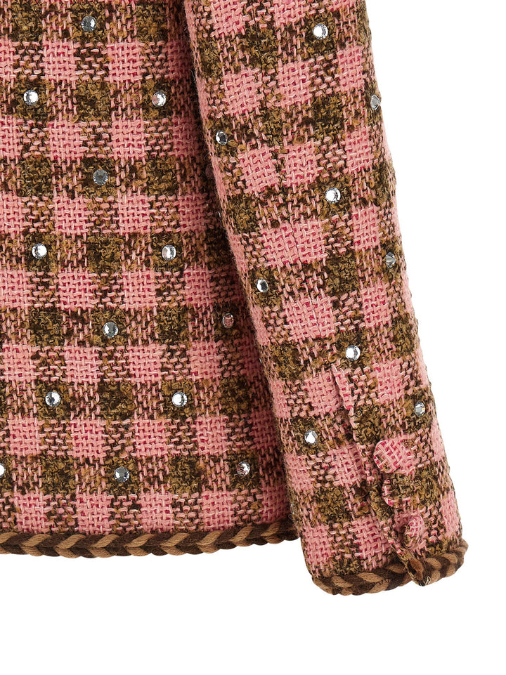 Giuseppe Di Morabito Rhinestone Blazer Jacket BlazerS - Pink | 0ebd6326d3d40c31e966dc58d6e3c64059c84388