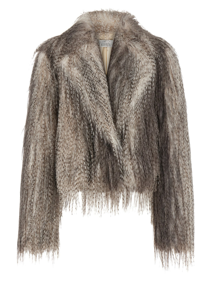Giuseppe Di Morabito Eco  Long Hair Fur - Gray | 9de3df900cdc20d08c7e0939674ef9a2ad8c1d83