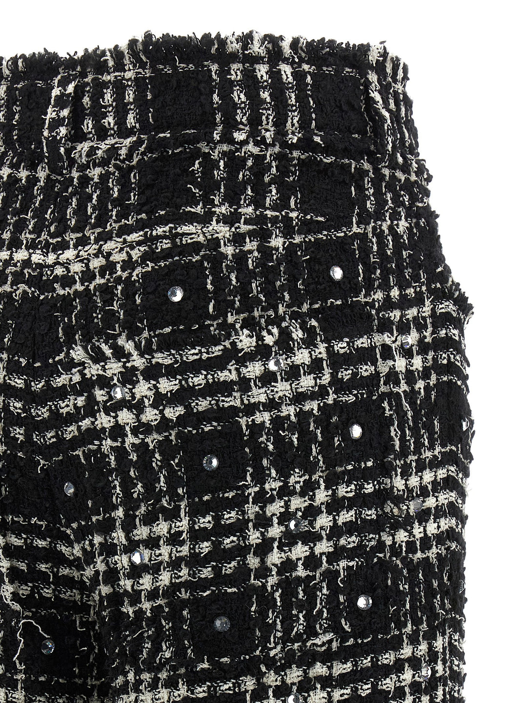 Giuseppe Di Morabito Prince Of Wales Pants - White/Black | 8aab8b1a78f42c783665bbf769b4beb42a30a54f