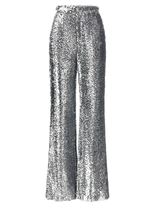 Sequin Pants Silver