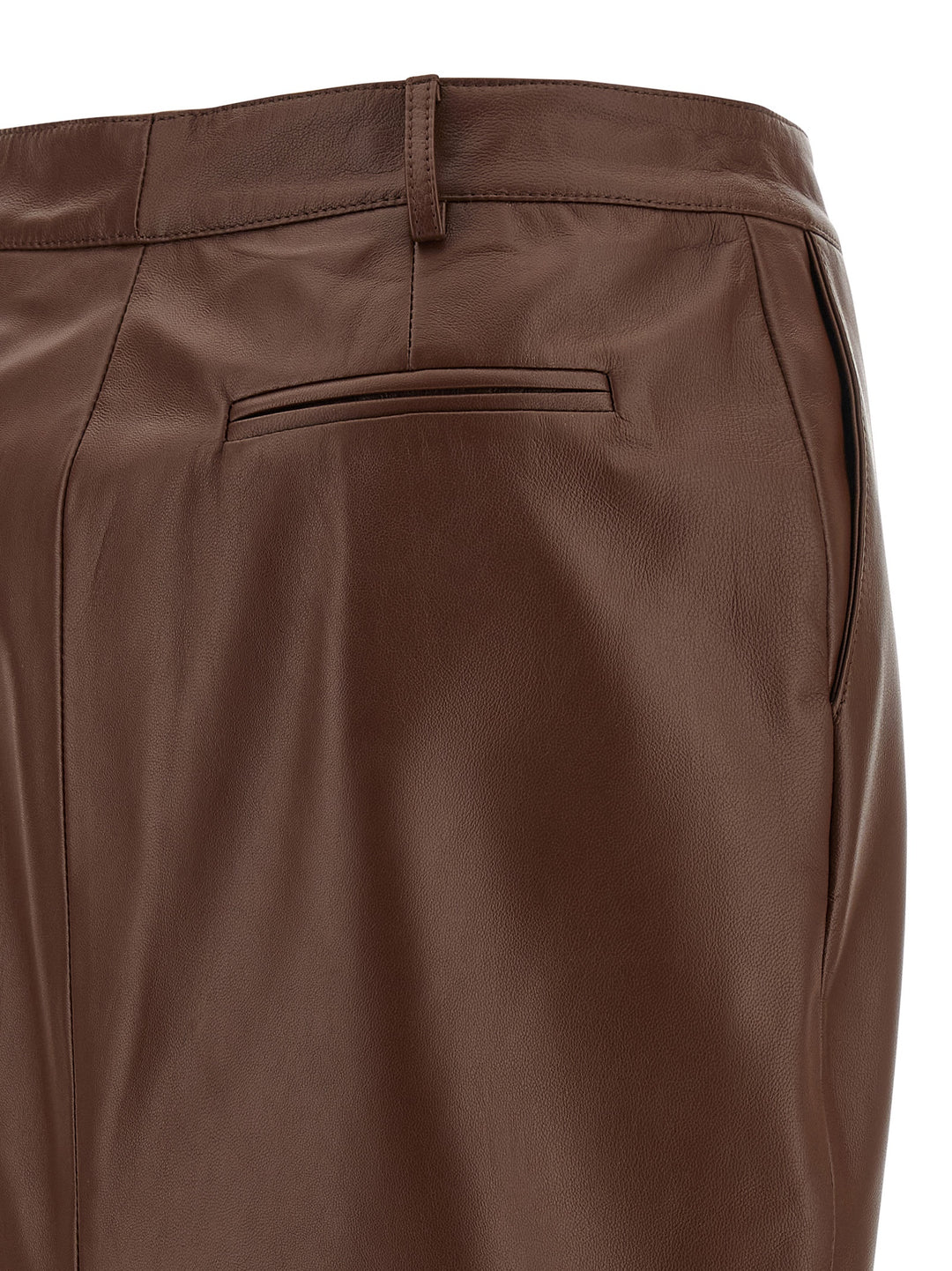 Giuseppe Di Morabito Leather Skirt Skirts - Brown | a2415c6b9946e9cfa2360b6464add3929669fbc8