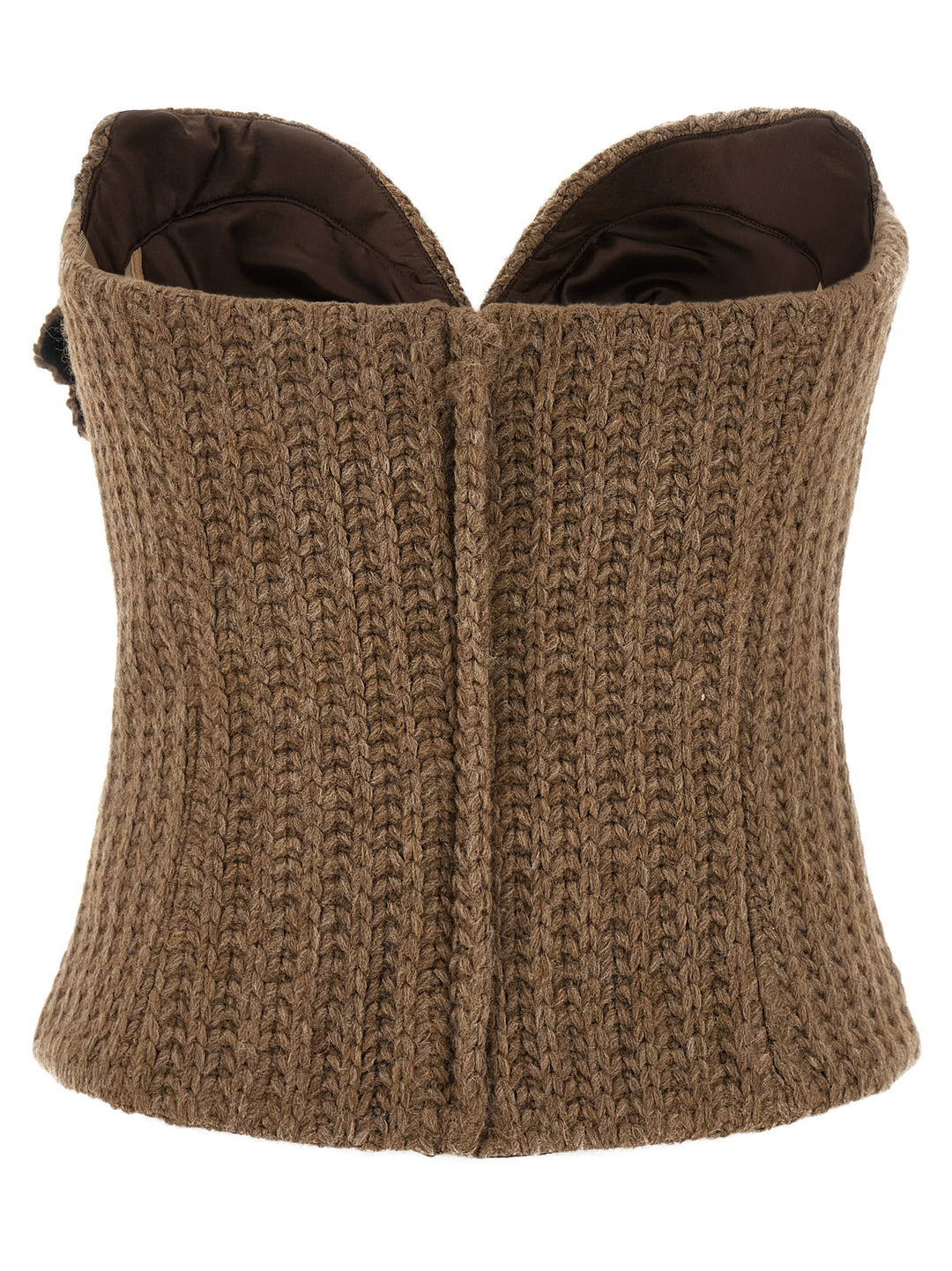 Giuseppe Di Morabito Tricot Bustier Top Tops - Brown | 5aaede15369217c17145451e4493e3f3d328614b
