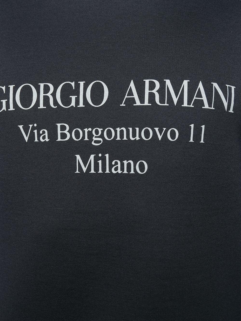 Giorgio Armani Round neck - Blue | 178cb2228baeda528f0781f885b5e2fb8c1bc329