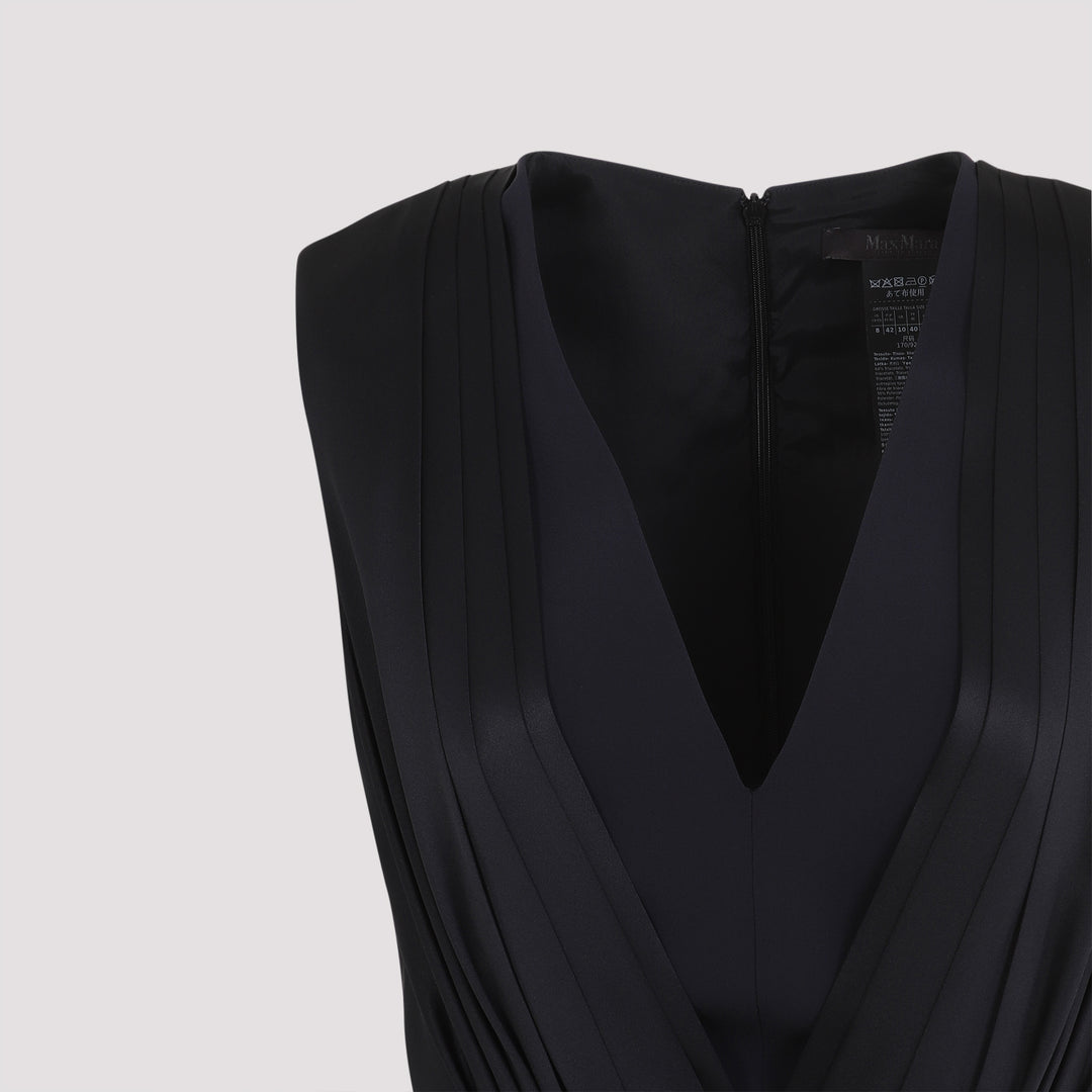 Max Mara Pianoforte Midi dresses - Blue | 98d477aff298a2e9006a760fd92c76d8fa3035fd