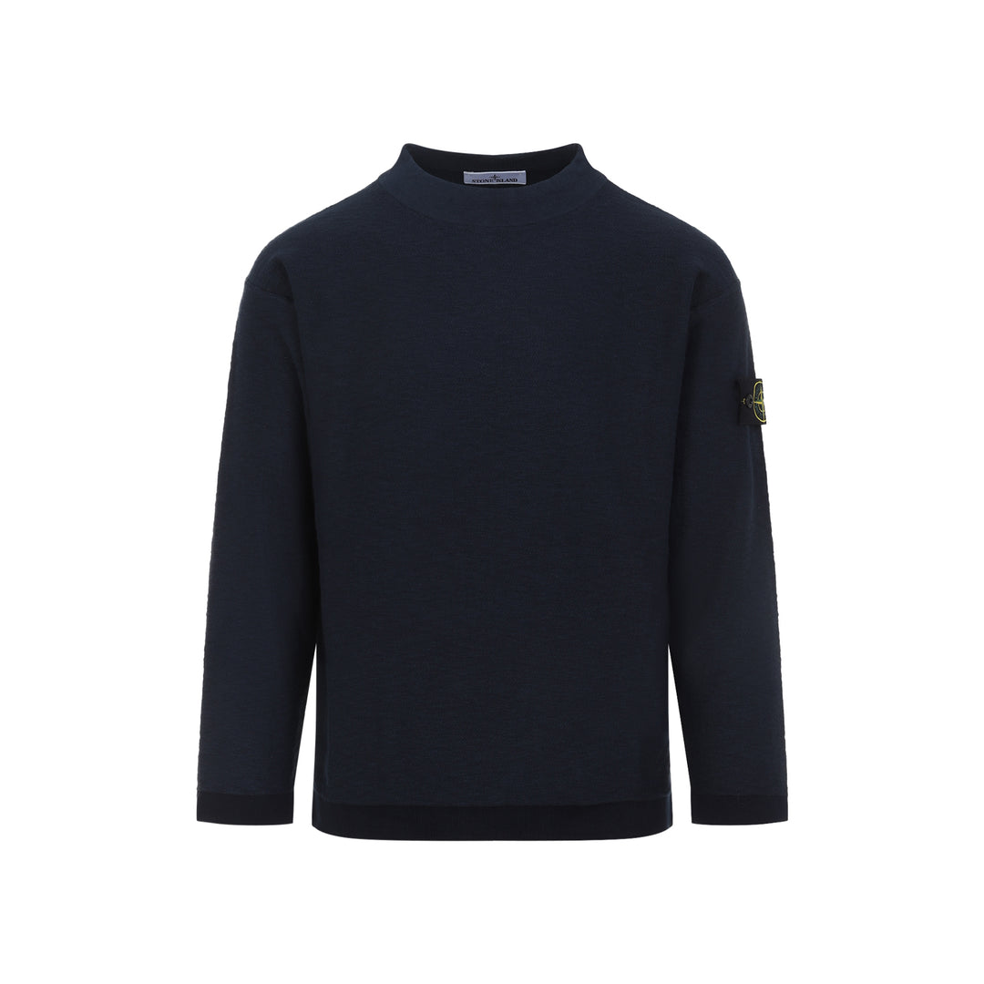 Stone Island Sweater - Blue | 117ef98997d714e7265b8db1bef8ced02326422e
