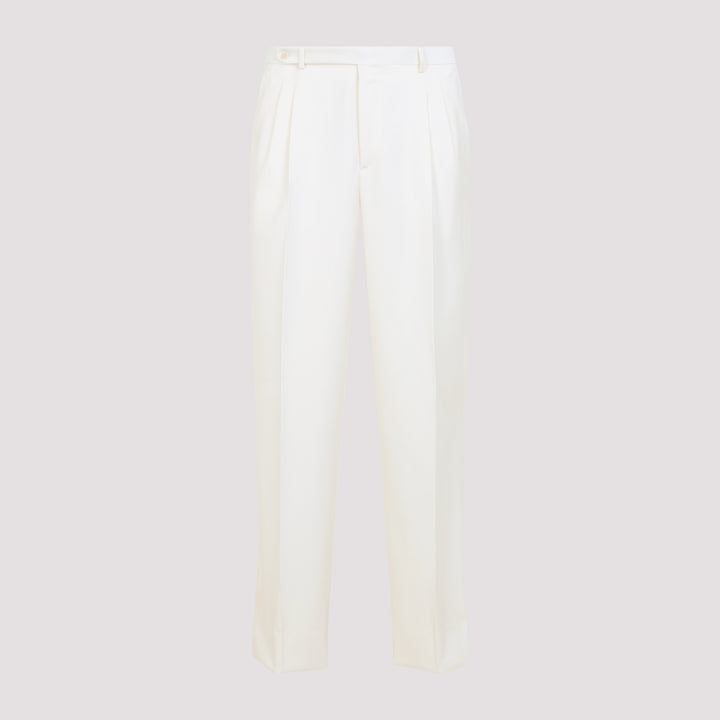 Brioni Regular & straight leg - White | c9995211d64083e4cc93dd9d1d9d4efb466fde2e
