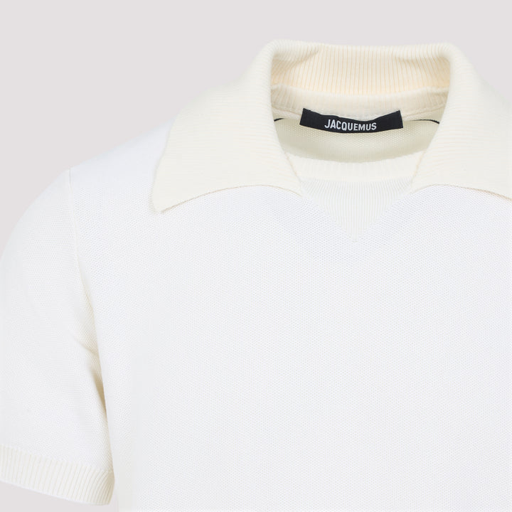 Jacquemus Polo - White | 9814c0c995f8e8cab1061a16d8dca25759a0f5ee