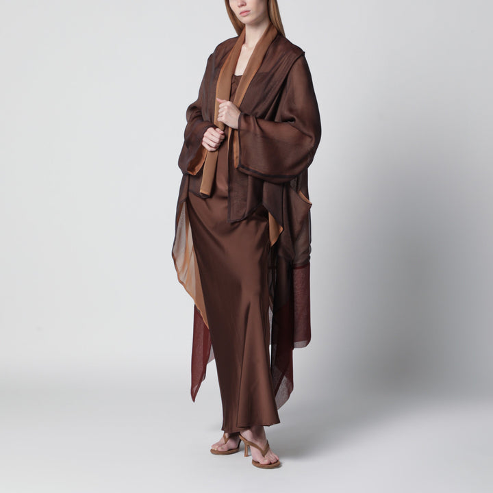 Alberta Ferretti Coats & Jackets - Brown | 205238b968e134fd47ea26aef54399547b54bc49