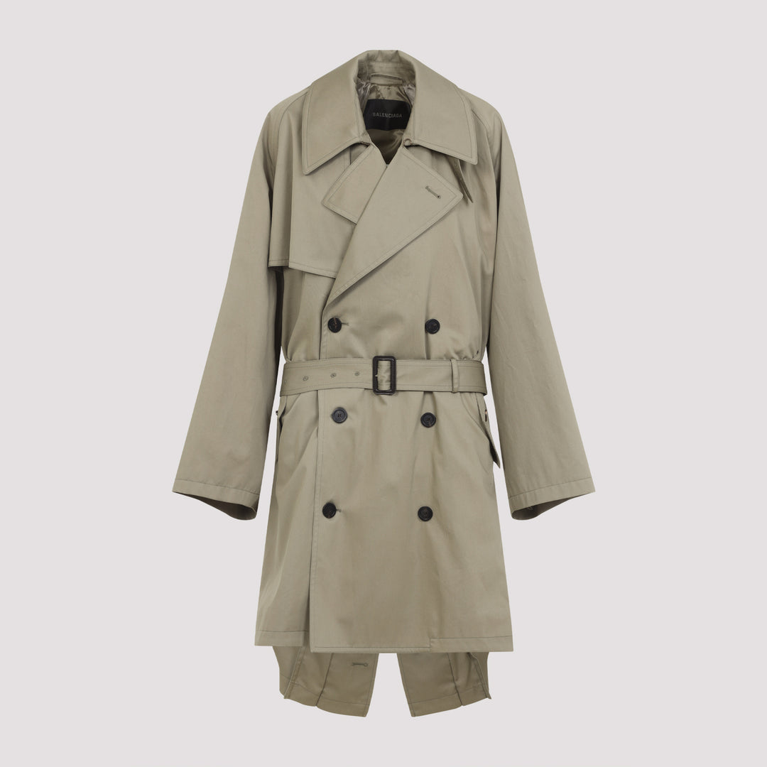 Balenciaga Trench & raincoat - Nude & Neutrals | 67c7127b97cb19740139871197223739c7ac10ec