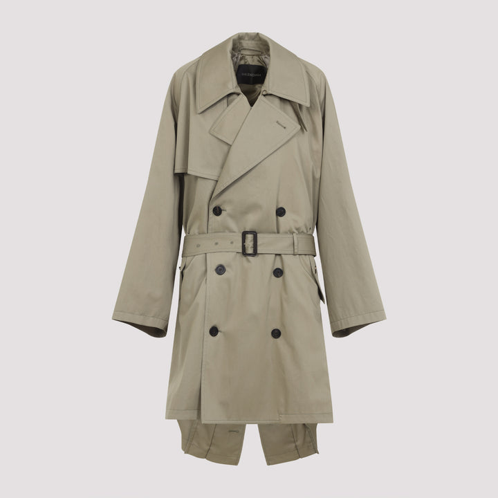 Balenciaga Trench & raincoat - Nude & Neutrals | 67c7127b97cb19740139871197223739c7ac10ec