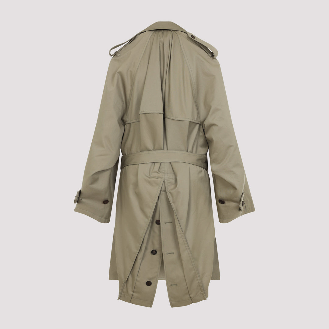Balenciaga Trench & raincoat - Nude & Neutrals | 336dac54eea128c197b9bbb7d443cbc23df4c583