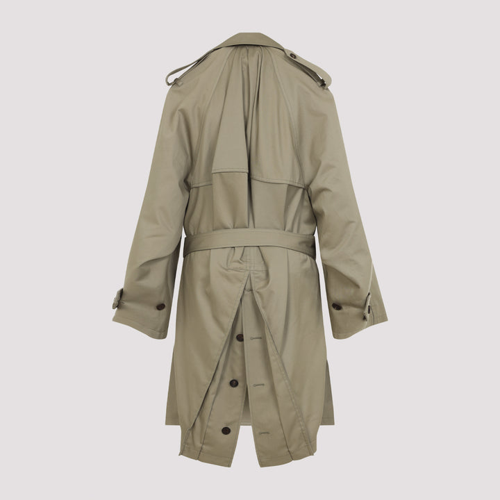 Balenciaga Trench & raincoat - Nude & Neutrals | 336dac54eea128c197b9bbb7d443cbc23df4c583