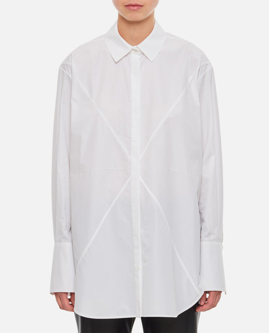 Puzzle Fold Shirts White